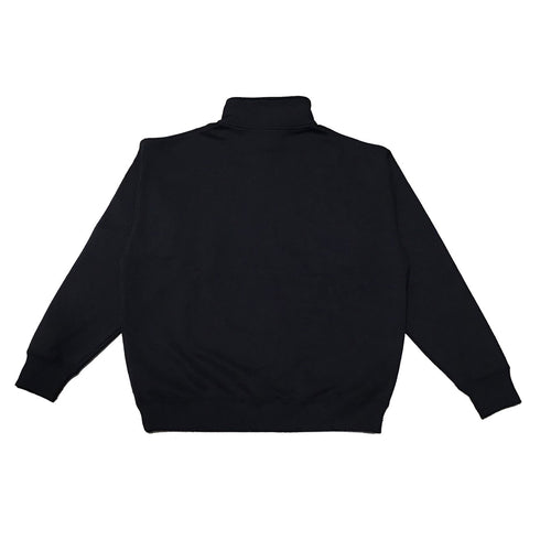 パイド ルーズフィットハーフZIPスウェット