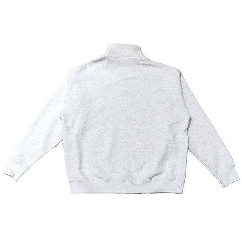 パイド ルーズフィットハーフZIPスウェット