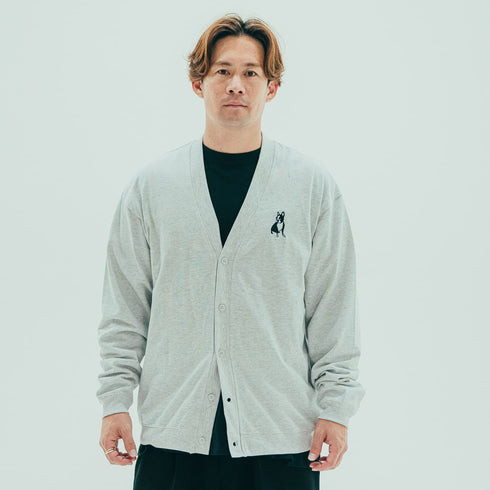 パイド ルーズフィットカーディガン