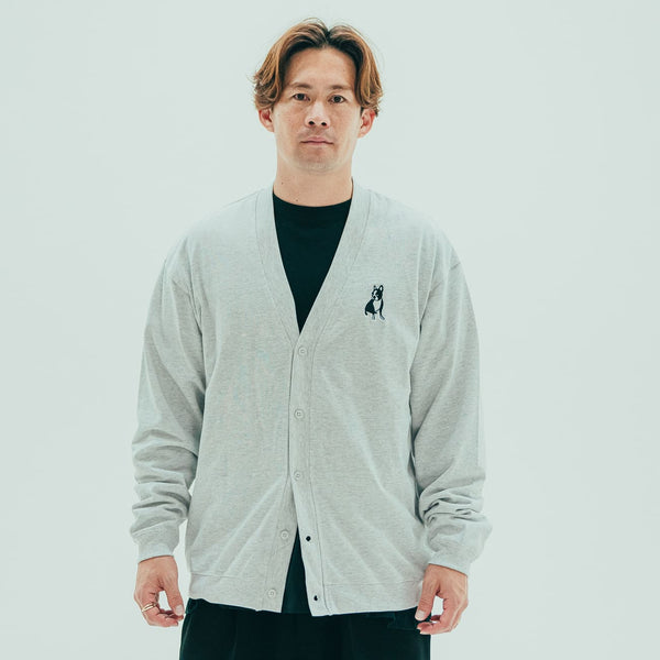 パイド ルーズフィットカーディガン