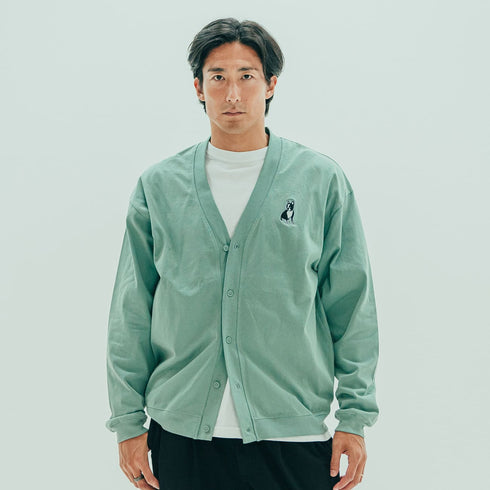 パイド ルーズフィットカーディガン