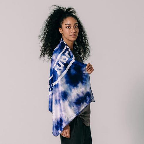 tie-dye ひんやりブランケット