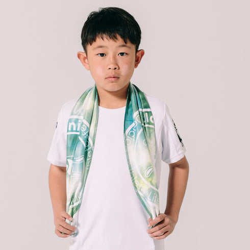 tie-dye ひんやりスポーツタオル