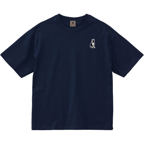 パイド プレミアムボックスシルエット半袖TEE