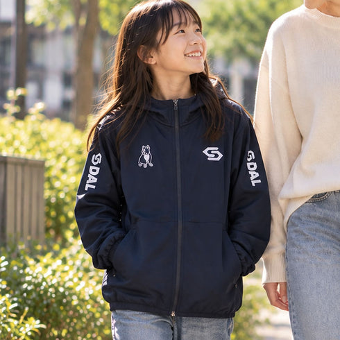 【KIDS】DAL FULLZIPDryスウェットパーカー
