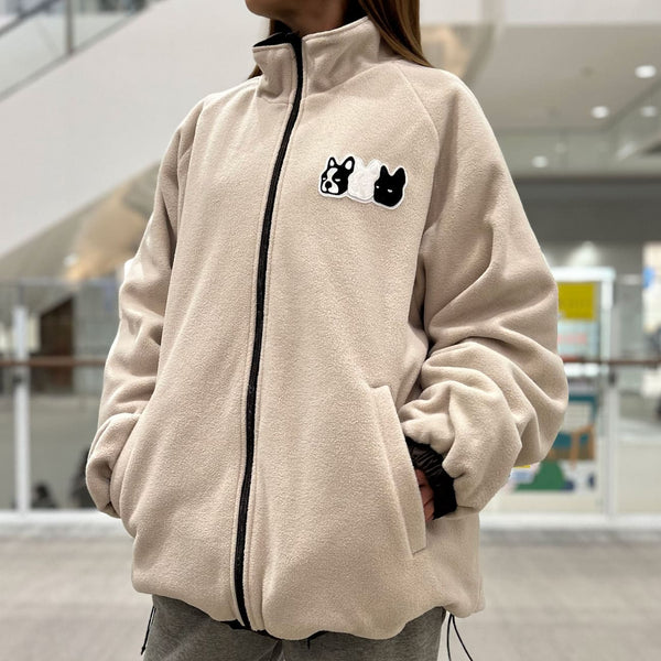 BUHIフリースリバーシブルジャケット