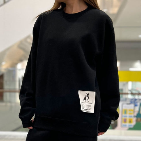 BUHIクルーネックスウェット