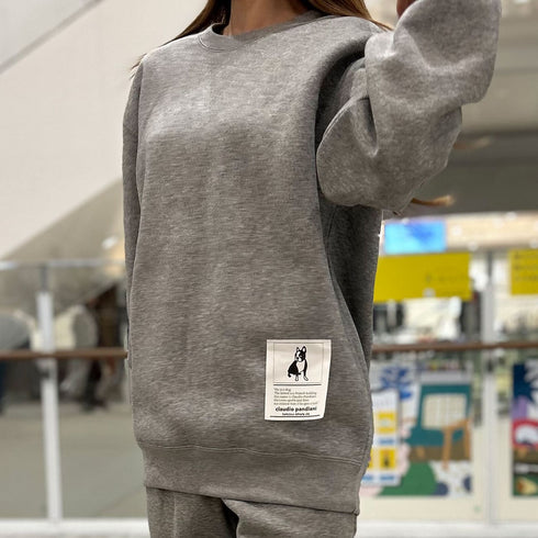 BUHIクルーネックスウェット