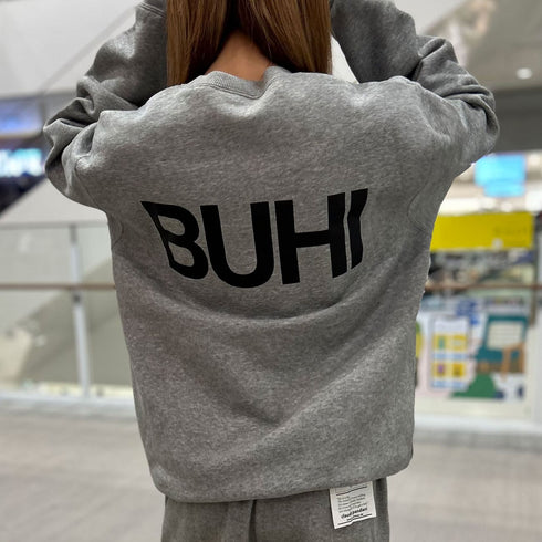 BUHIクルーネックスウェット