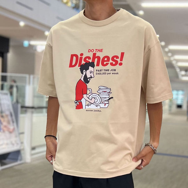DO THE Dishes! ビッグシルエット半袖TEE