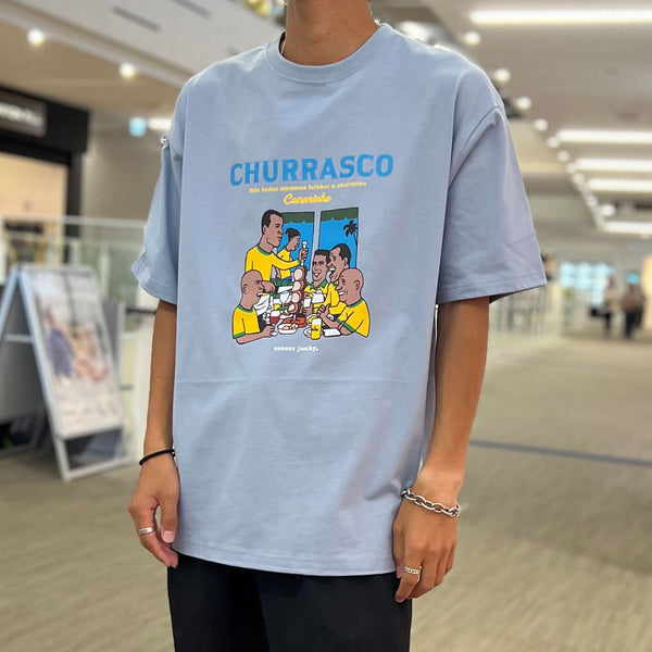 CHURRASCO ビッグシルエット半袖TEE