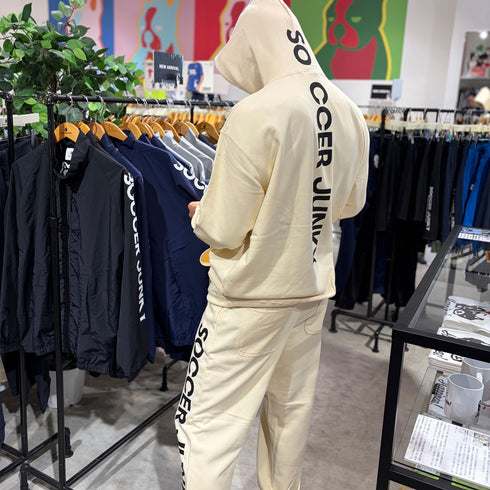 SJバックプリント プルオーバーパーカー