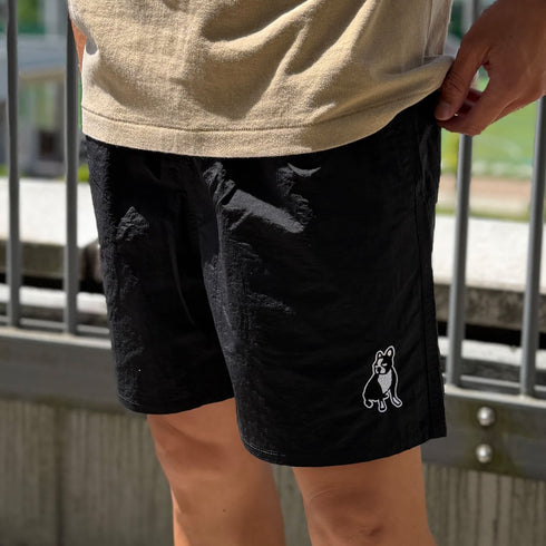 pandiani ナイロンショートパンツ