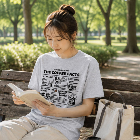 COFEE FACTS+1 半袖TEE