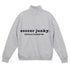 JUNKY ルーズフィットハーフZIPスウェット