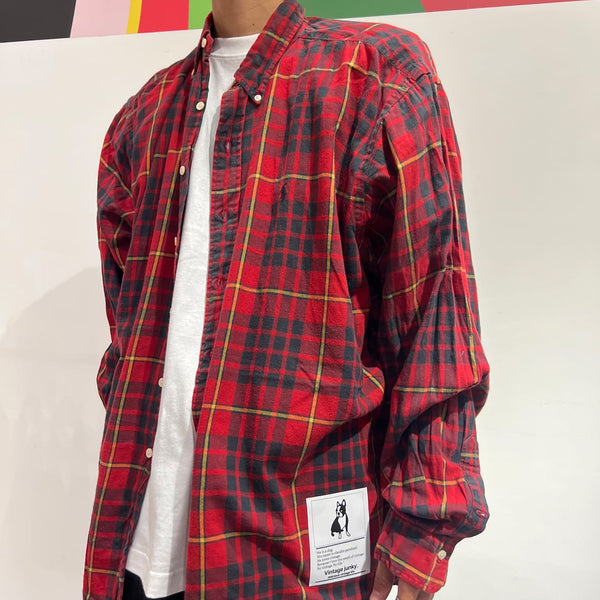 vintage junkyチェックシャツ