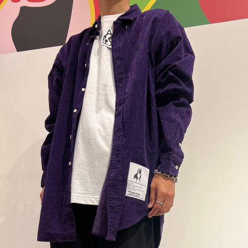 vintage junkyコーデュロイシャツ