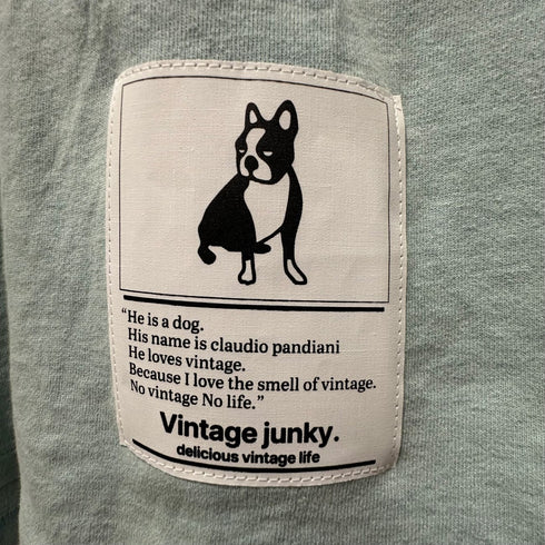 vintage junkyハーフジップ