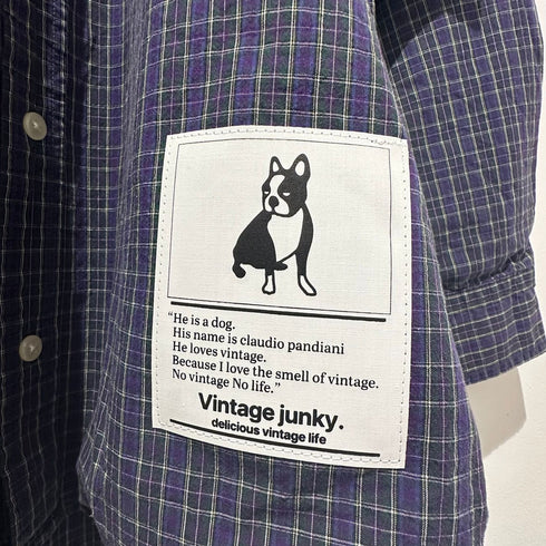 vintage junkyシャツ