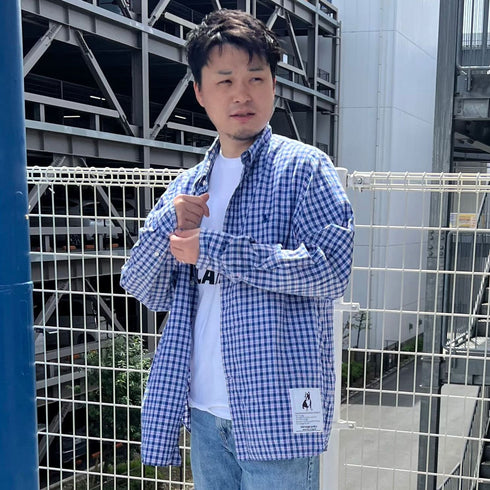 vintage junkyチェックシャツ