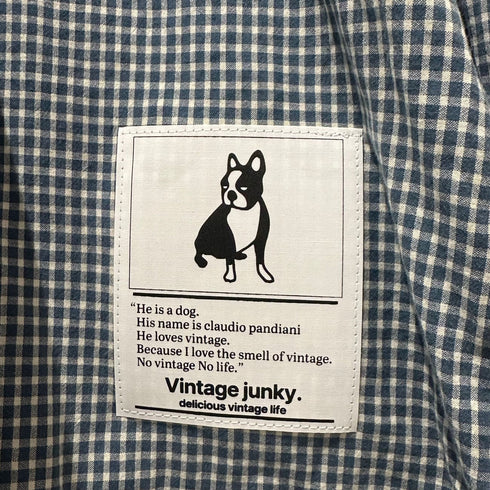 vintage junkyチェックシャツ
