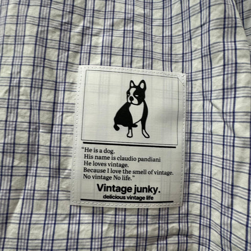 vintage junkyチェックシャツ