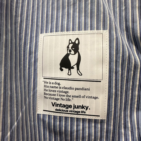 vintage junkyストライプシャツ