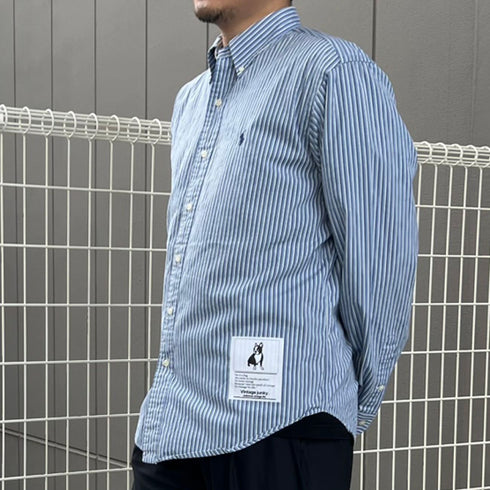 vintage junkyストライプシャツ
