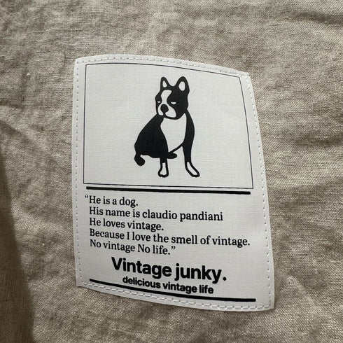vintage junkyリネンシャツ