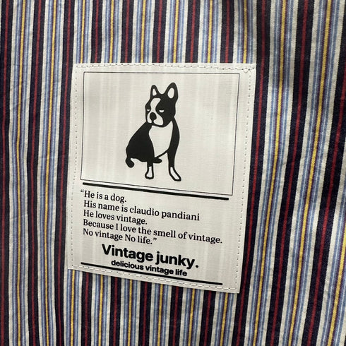 vintage junkyストライプシャツ