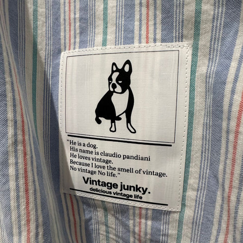 vintage junkyストライプシャツ