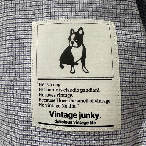 vintage junkyチェックシャツ