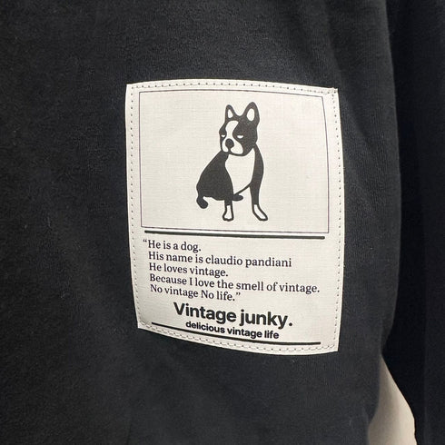 vintage junkyハーフジップ