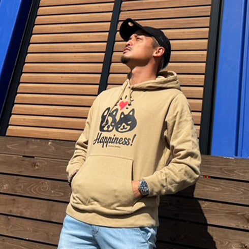 Happiness プルパーカー