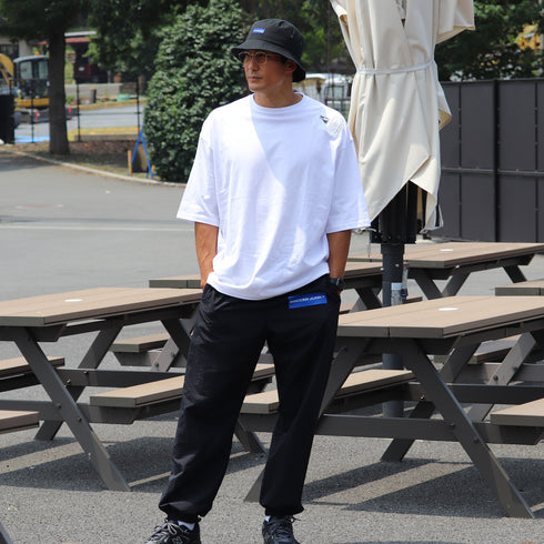 socccerjunky blue label ナイロンパンツ