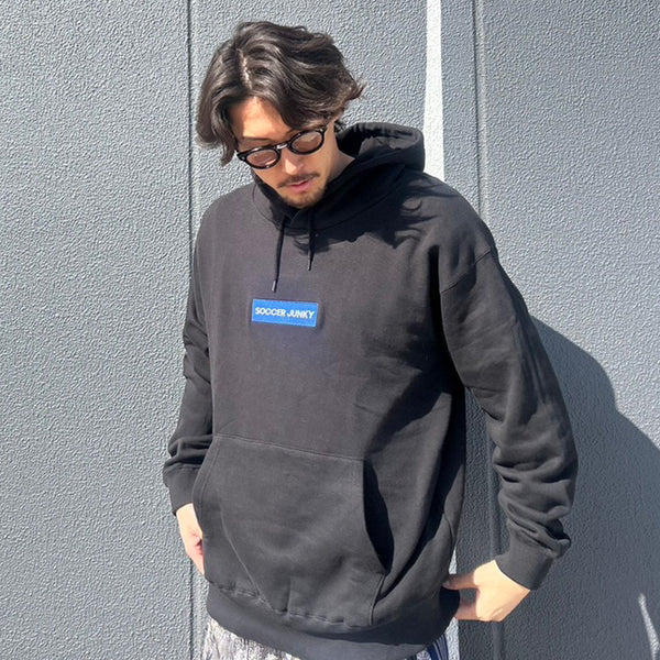 【菊池選手着用モデル】socccerjunky blue label プルオーバーパーカー