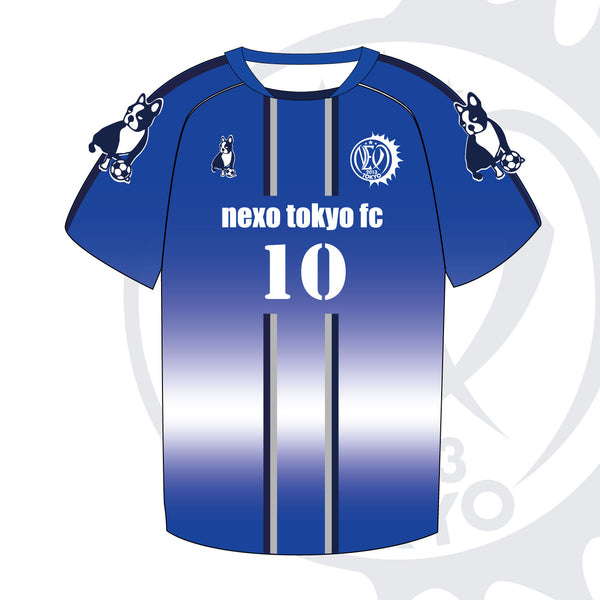 【nexo tokyo fc】公式戦用(ブルー) ユニフォームシャツ