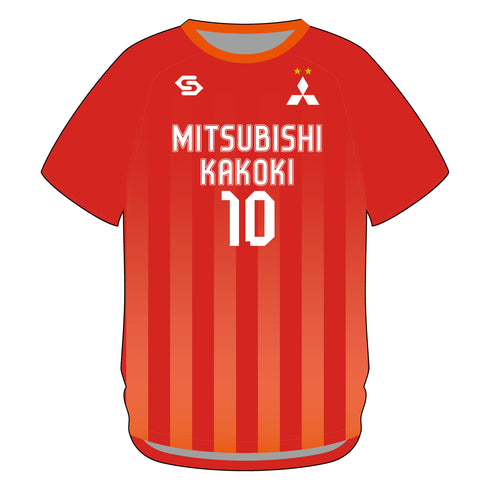 【三菱化工機サッカー部】ユニフォーム(レッド)