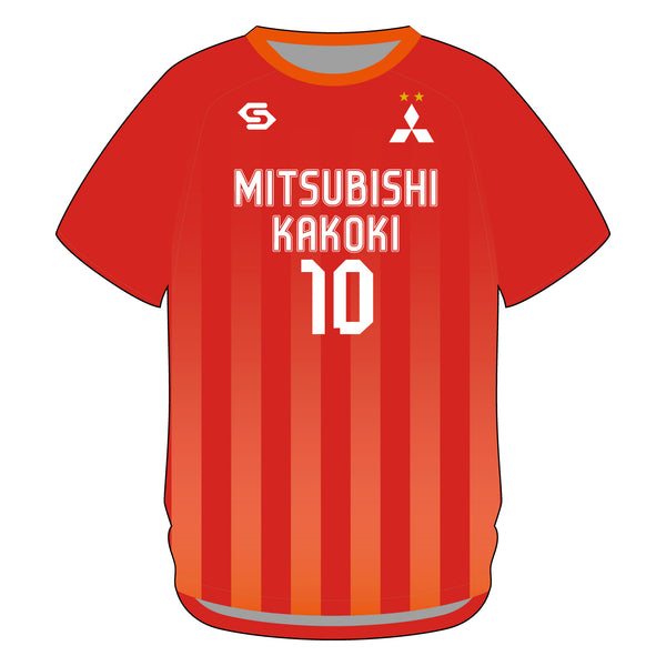 【三菱化工機サッカー部】ユニフォーム(レッド)