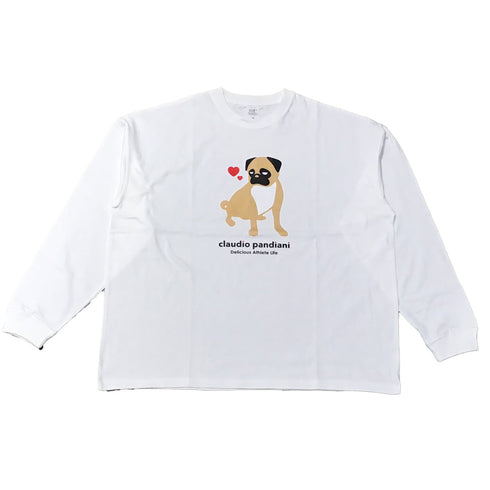 PUGビッグシルエットロンTEE