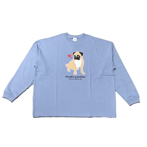 PUGビッグシルエットロンTEE