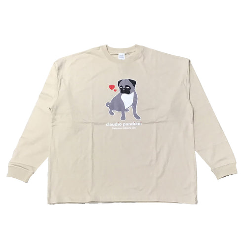 PUGビッグシルエットロンTEE
