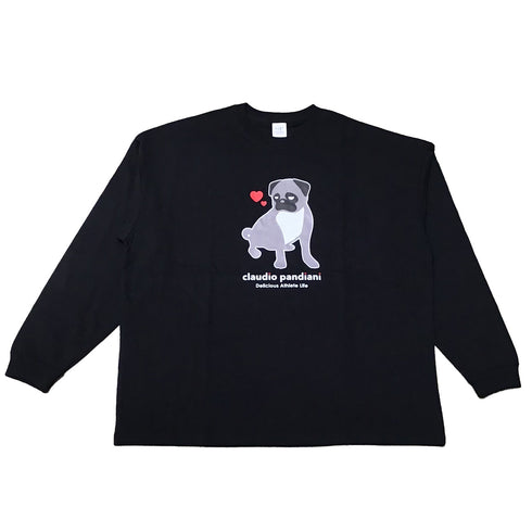 PUGビッグシルエットロンTEE