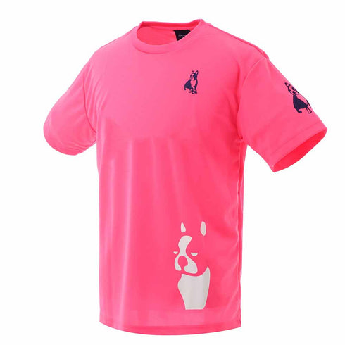 【銚子中学校】ゲームシャツ(蛍光ピンク)