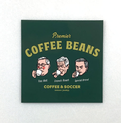 premier COFFEE BEANS カーステッカー