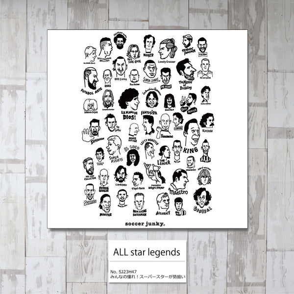 All star legends アートパネル