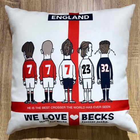 WE LOVE BECKS クッション