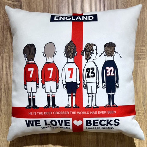 WE LOVE BECKS クッション