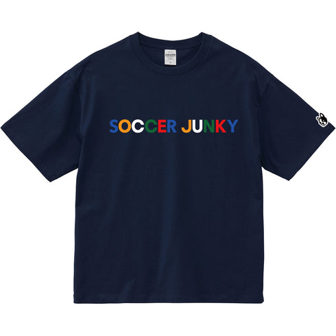 SJマルチカラー ボックスシルエット半袖TEE