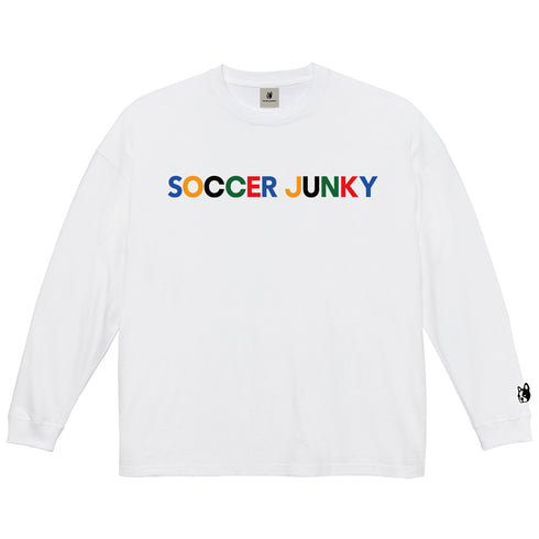 SJマルチカラー ビッグシルエット長袖TEE